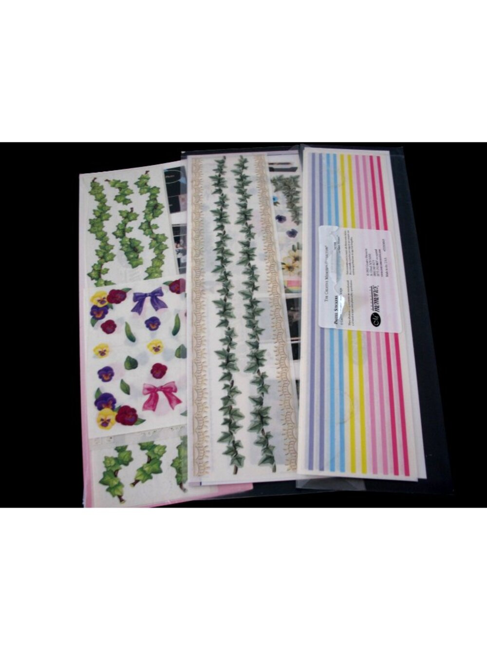 Formal pack, Heirloom Pack, Pack of Pastel Lines, Creative Memories.